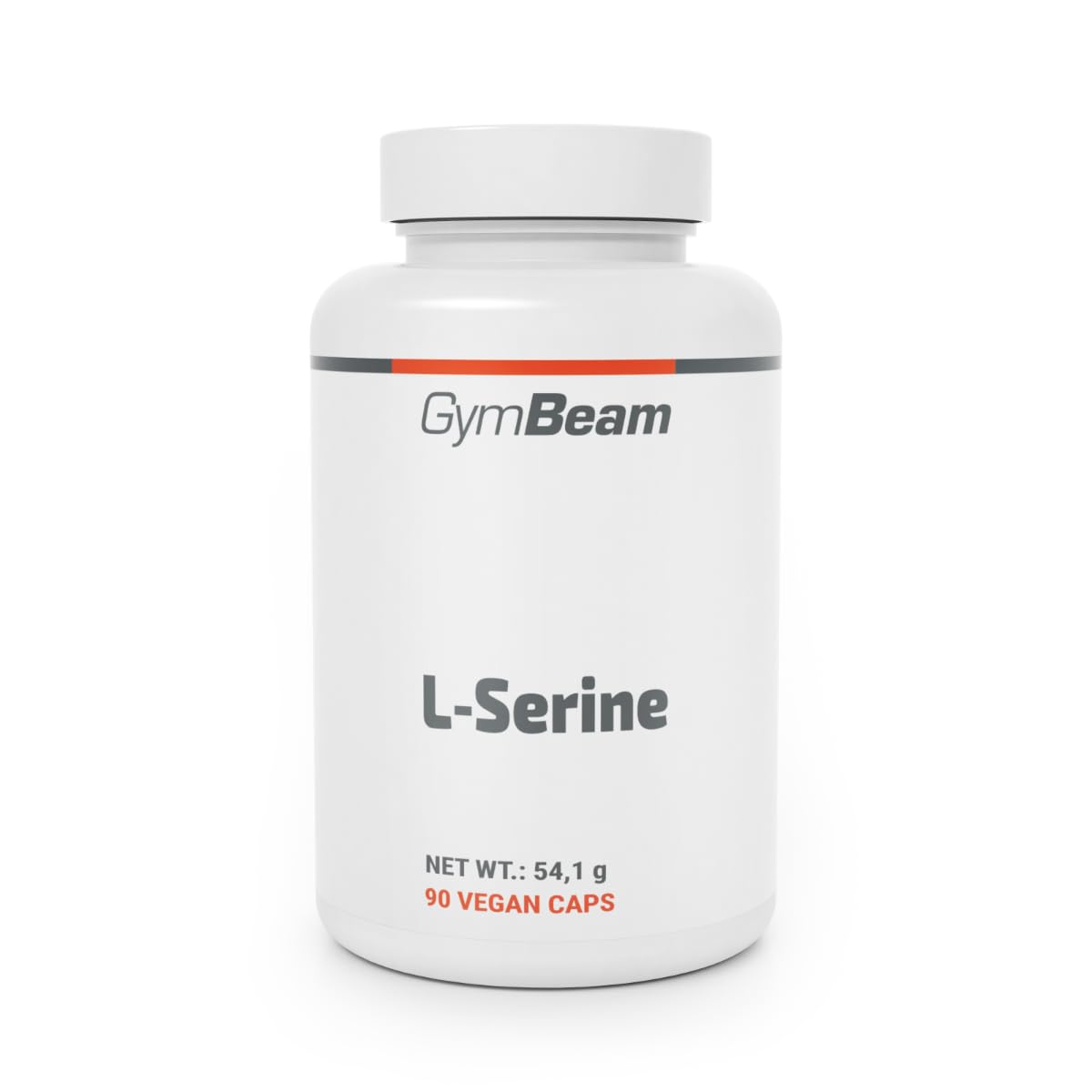 GymBeam L-Sérine (Capsules) - Acide aminé non essentiel en capsules végétaliennes pour athlètes, étudiants et végétaliens. Soutient les neurotransmetteurs et les phospholipides.