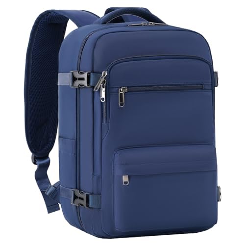COOLIFE Sac à Dos Cabine 40x30x20 Ryanair EasyJet Eurowings Laptopfach | Business Rucksack Flugzeug, 24L, léger, imperméable – Idéal pour voyages d'affaires, réunions & déplacements pro