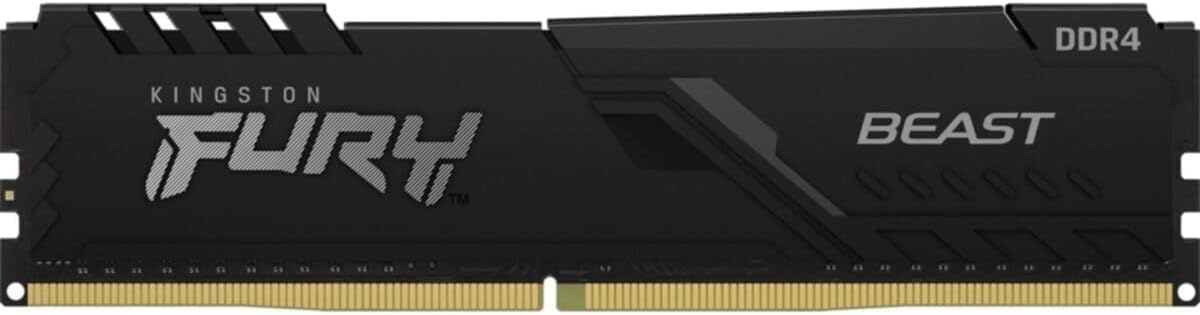 Kingston FURY Beast 32GB 3200MHz DDR4 CL16 Mémoire Kit pour PC Module Simple KF432C16BB/32