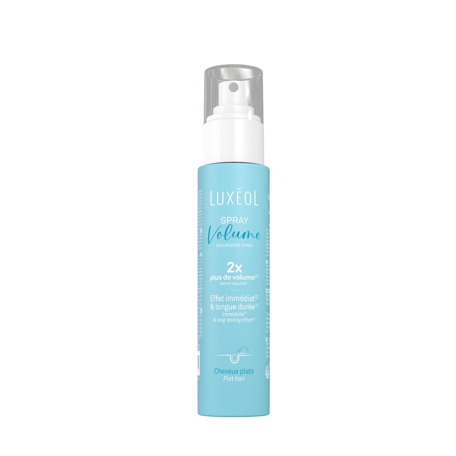 LUXEOL - Spray Volume - Double le Volume des Cheveux(1) - Cheveux plats | Effet Immédiat* & Longue Durée* - Cliniquement Prouvé - 98% d'ingrédients d'Origine Naturelle - Fabriqué en France - 150 ml