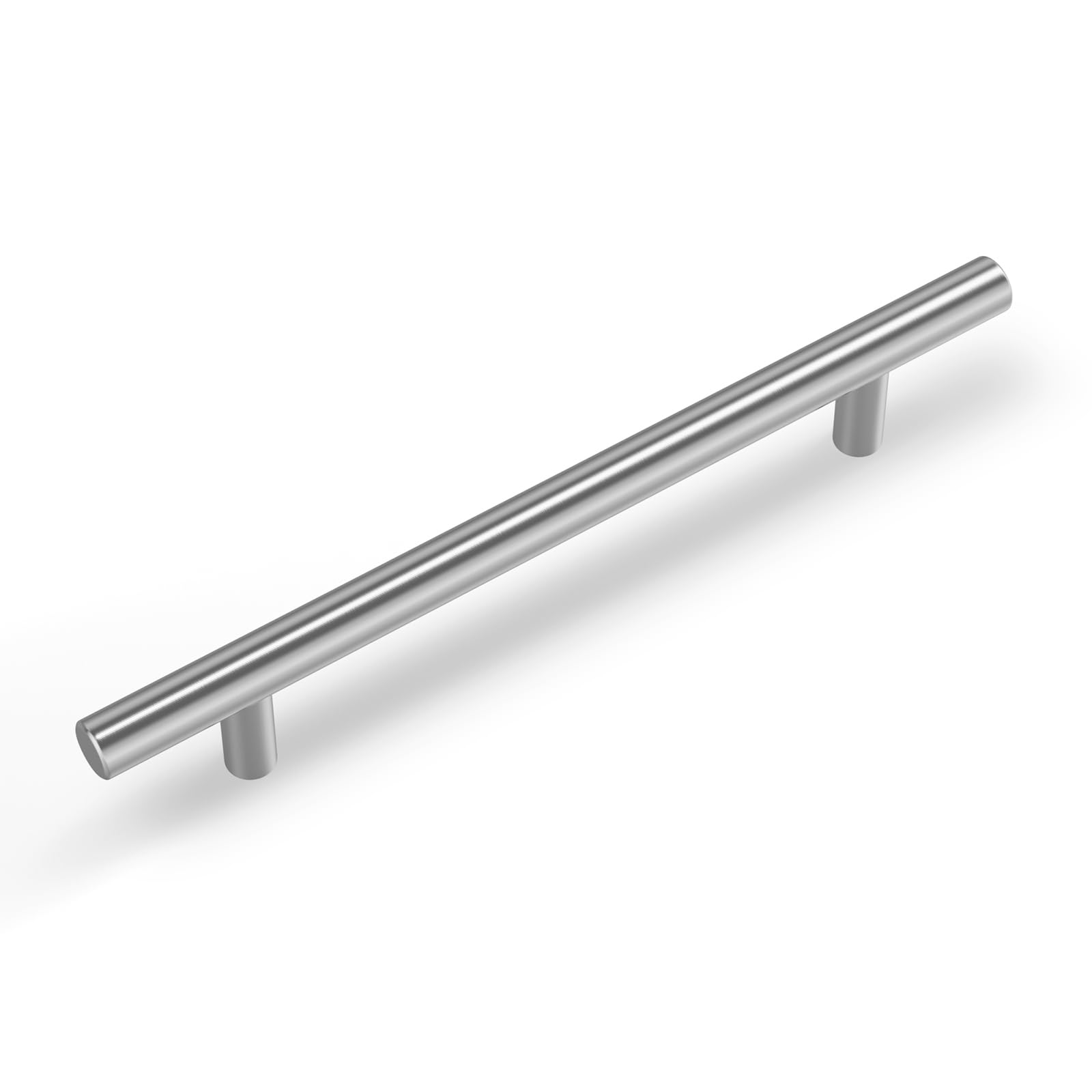 Goldenwarm Lot de 20 Poignee de Meuble Cuisine Poignée Cuisine 128mm Poignées de Cuisine Argenté Poignées de Meubles en Acier Inoxydableet Nickel Brossé poignee entraxe 128mm