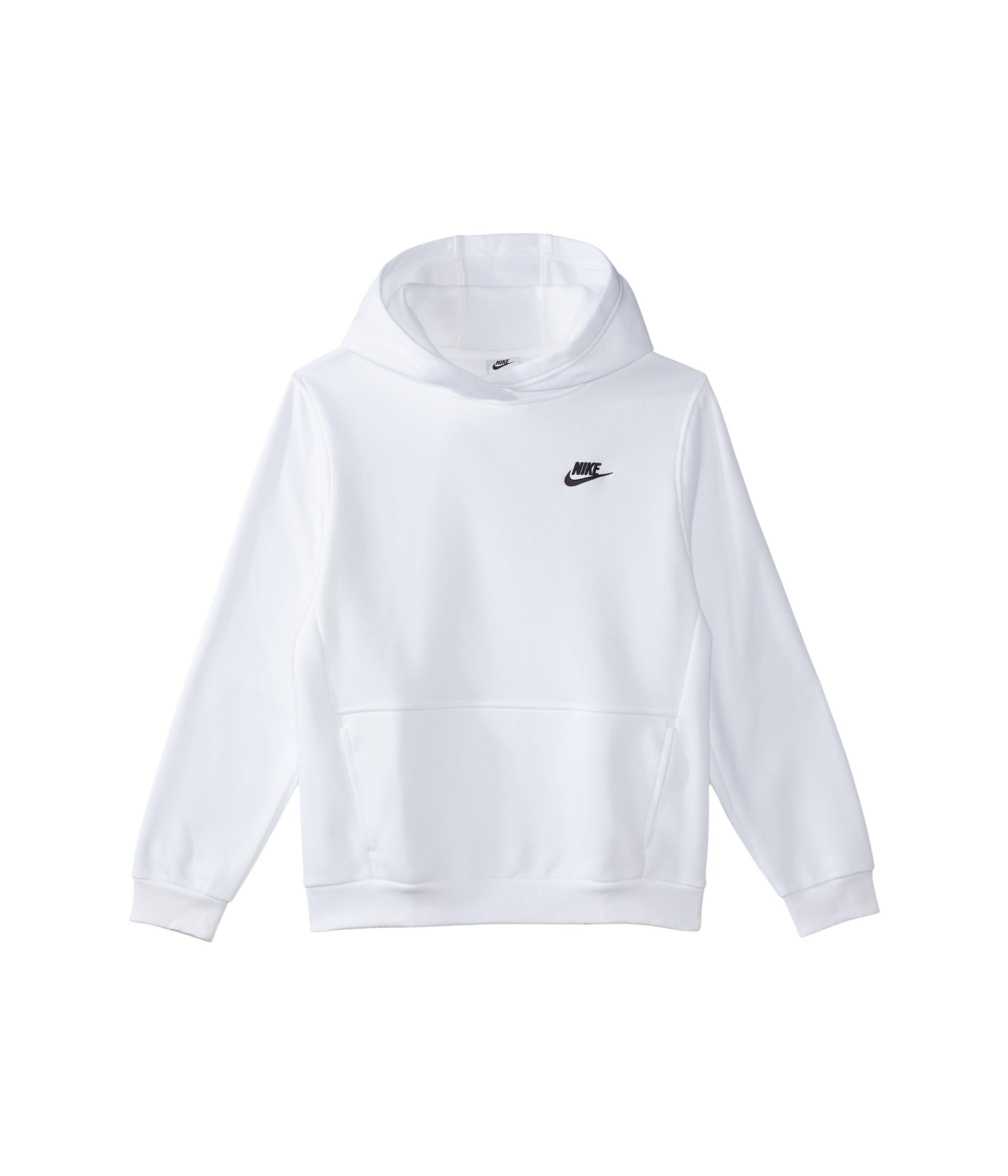 Nike K NSW Club FLC HDY Lbr Hooded Long Sleeve Top Mixte Enfant (Lot de 1)