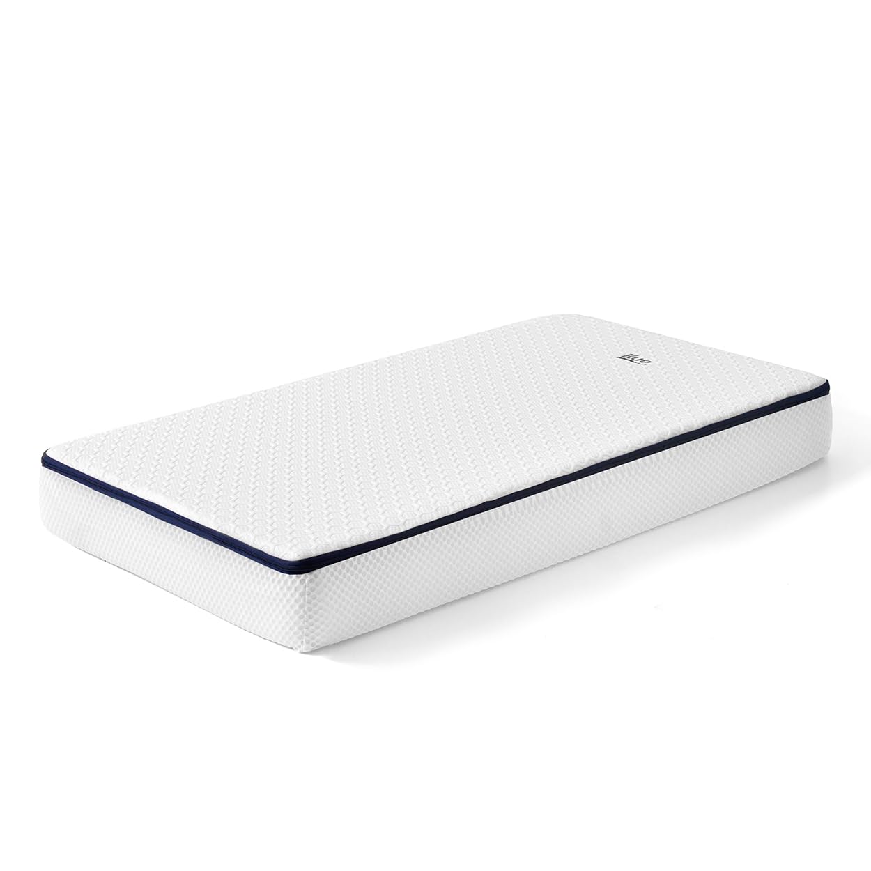 Kuo Baby - Matelas Bébé Eve | Matelas Berceau avec Âme HR Profilée | Soutien Ergonomique | Housse Lavable | Mousse Aquapur Respirante | Certifié Oeko-Tex Standard 100 | 137 x 67 cm
