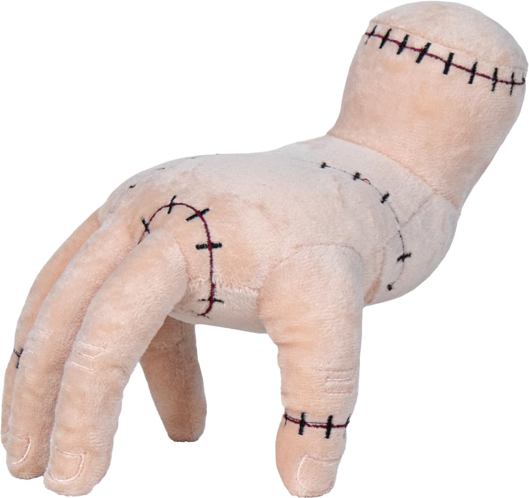 Schmidt Spiele 42834 Wednesday, Eiskaltes Händchen, Laufend, 20 cm Plüschfigur Peluche, Multicolore