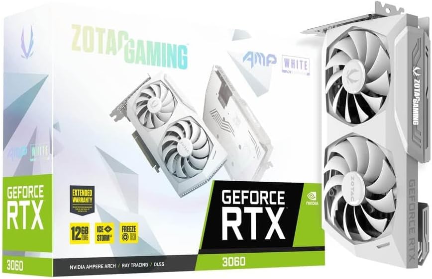 Zotac GeForce RTX 3060 AMP White Edition 12 Go GDDR6