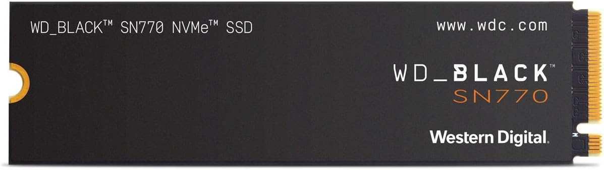 Western Digital Disques durs de la Marque modèle Black SSD 500 Go SN770 NvMe WDBBDL5000ANC-WRSN