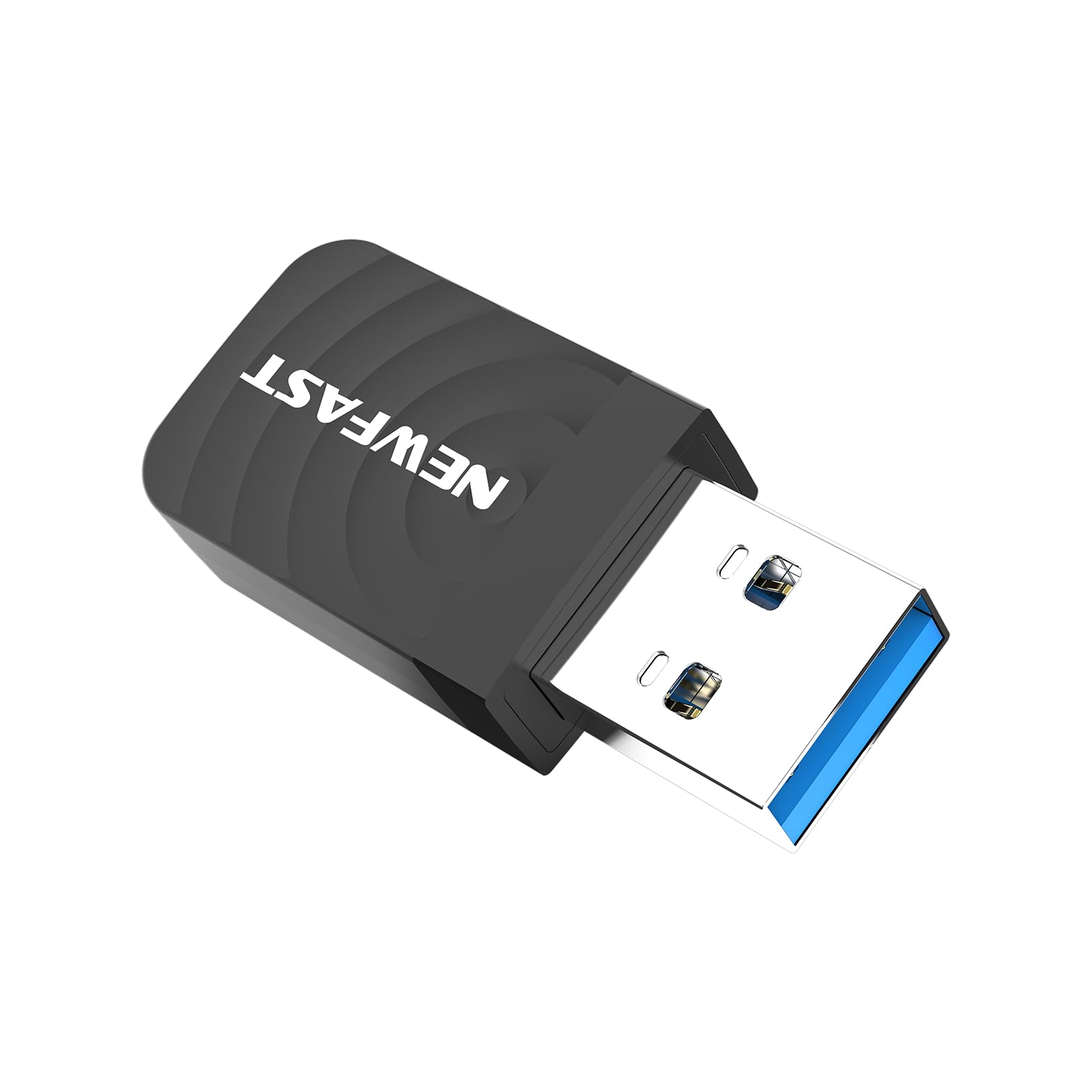 NEWFAST Clé WiFi Puissante AC1300 Mbps NF-U323, Nano Adaptateur USB WiFi | Double Bande 2.4G / 5GHz Clé WiFi pour PC, MU-MIMO, USB 3.0 WiFi Dongle pour Windows 11/10/8.1/8/7/XP, Mac OS 10.9~10.15