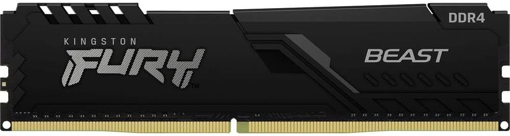 Kingston FURY Beast 16GB 3200MHz DDR4 CL16 Mémoire Kit pour PC Module Simple KF432C16BB1/16