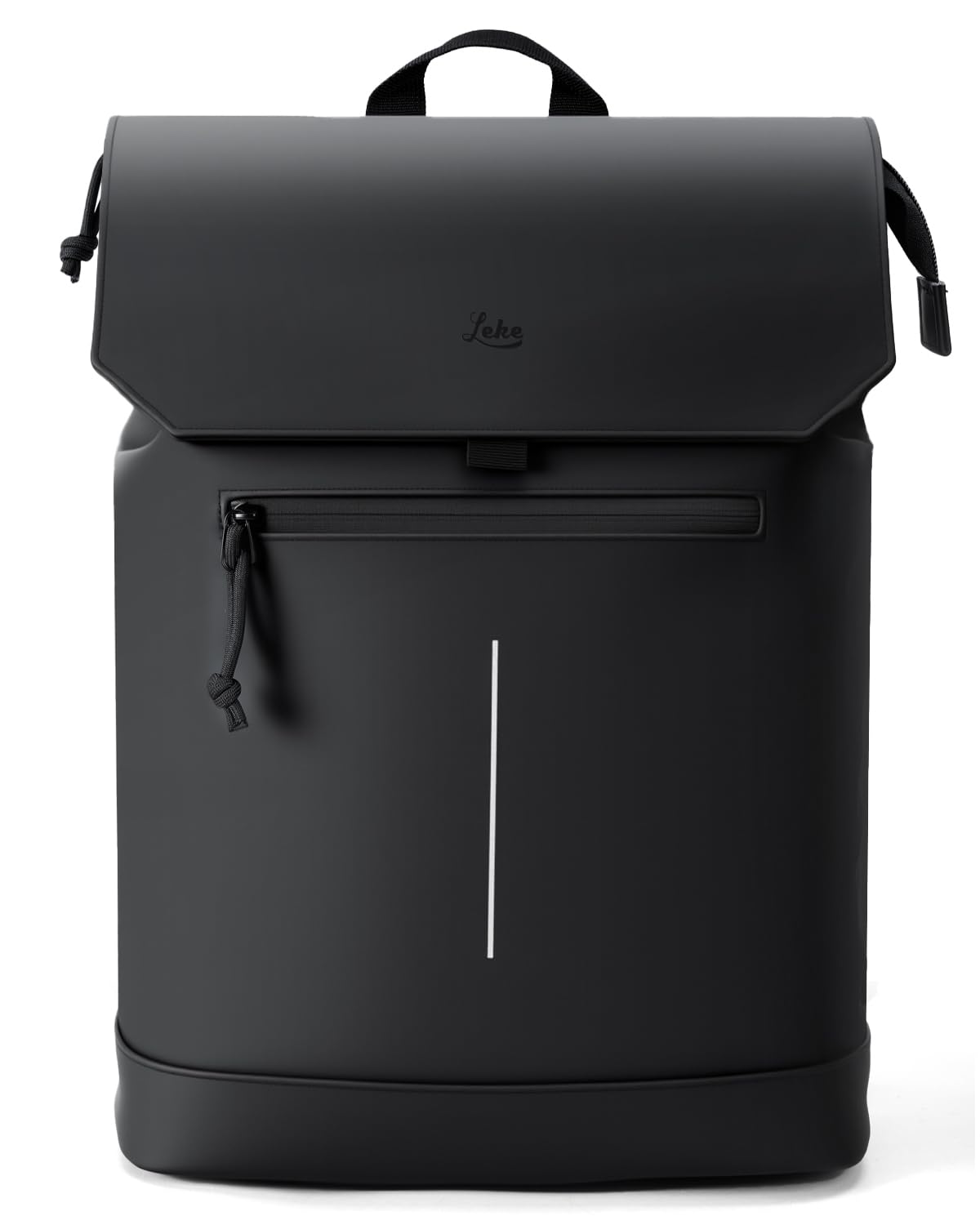 Lekespring Sac a Dos Femme en Cuir Mat Avec Compartiment Pour Ordinateur Portable 15,6" - Élégant Sac à Dos de Ville et D'affaires Pour l'université, l'école, Les Voyages et la Vie Quotidienne
