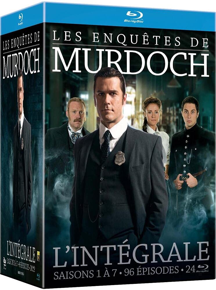 [Elephant Films] Edition officielle française - Les Enquêtes de Murdoch - L'intégrale - Saisons 1 à 7- Coffret 24 Blu-ray