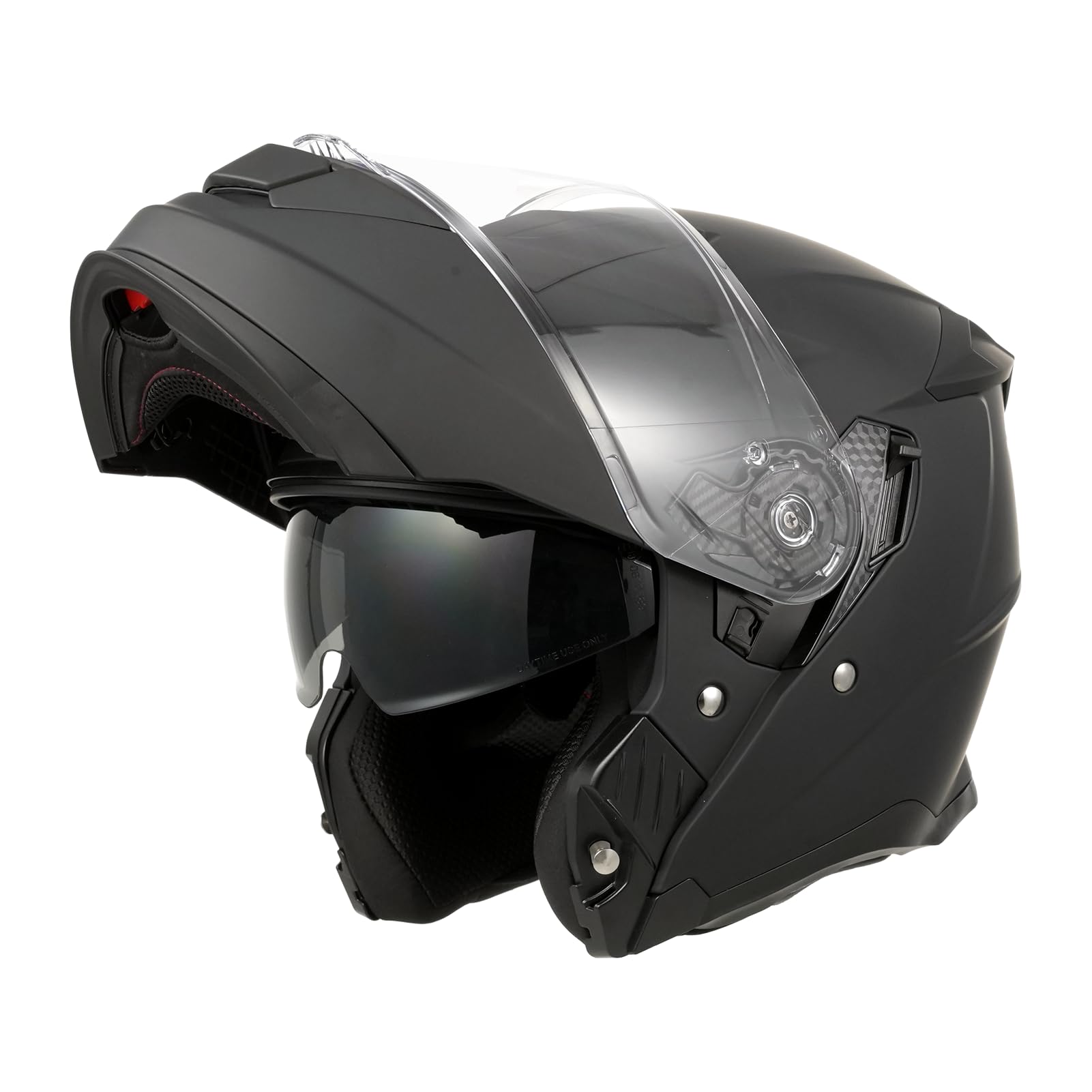 ANYPASS Casque Moto Modulable Double Visière UV Homologué ECE | Doublure amovible et lavable / Protection contre les UV / Plusieurs systèmes de ventilation