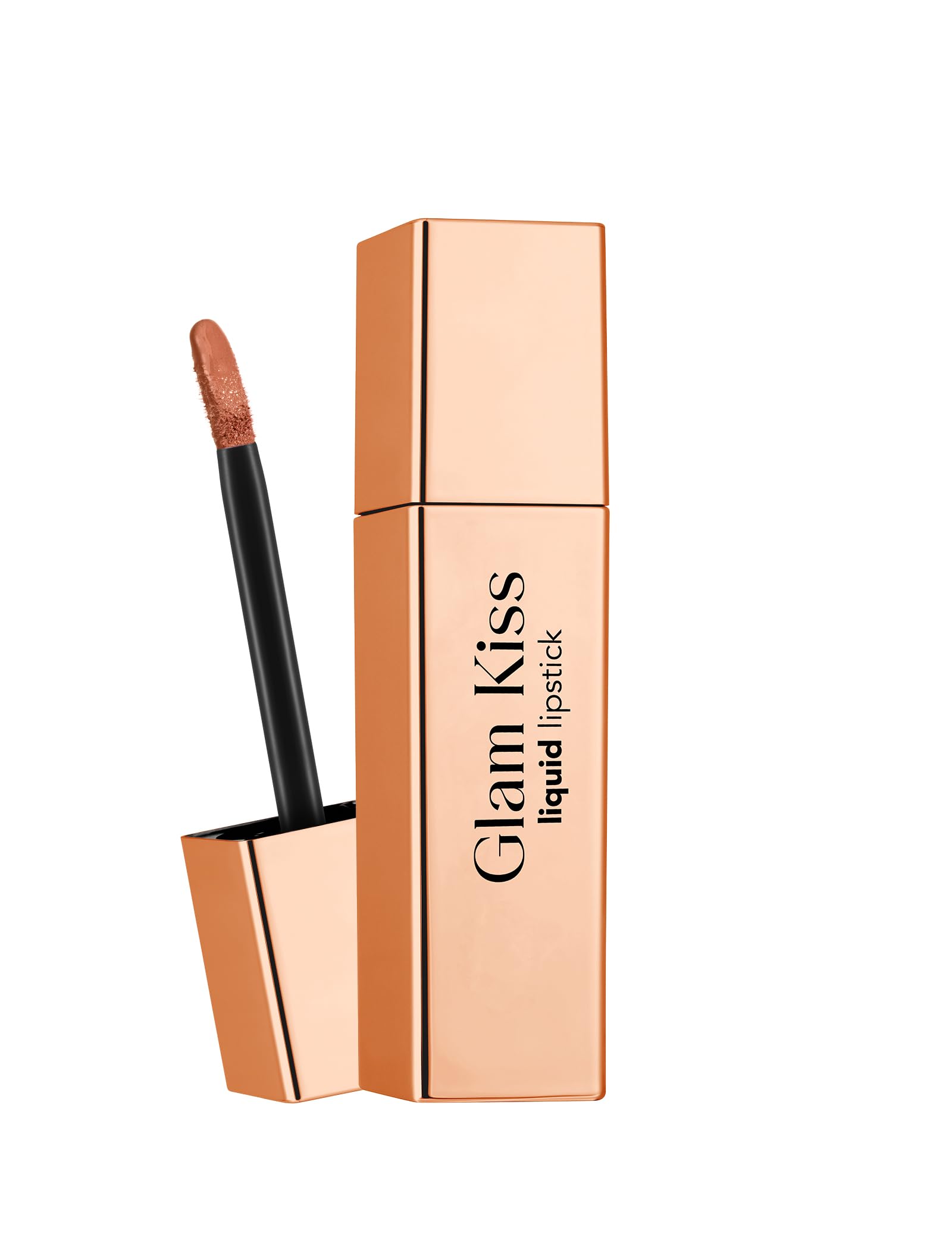 Flormar Glam Kiss Liquid Lipstick, Rouge à lèvres liquide avec jusqu'à 16H de tenue, brillance Glossy Glass-Lip et finition longue durée résistante aux frottements, 004 Cocoa Whisper, 3,5 ml