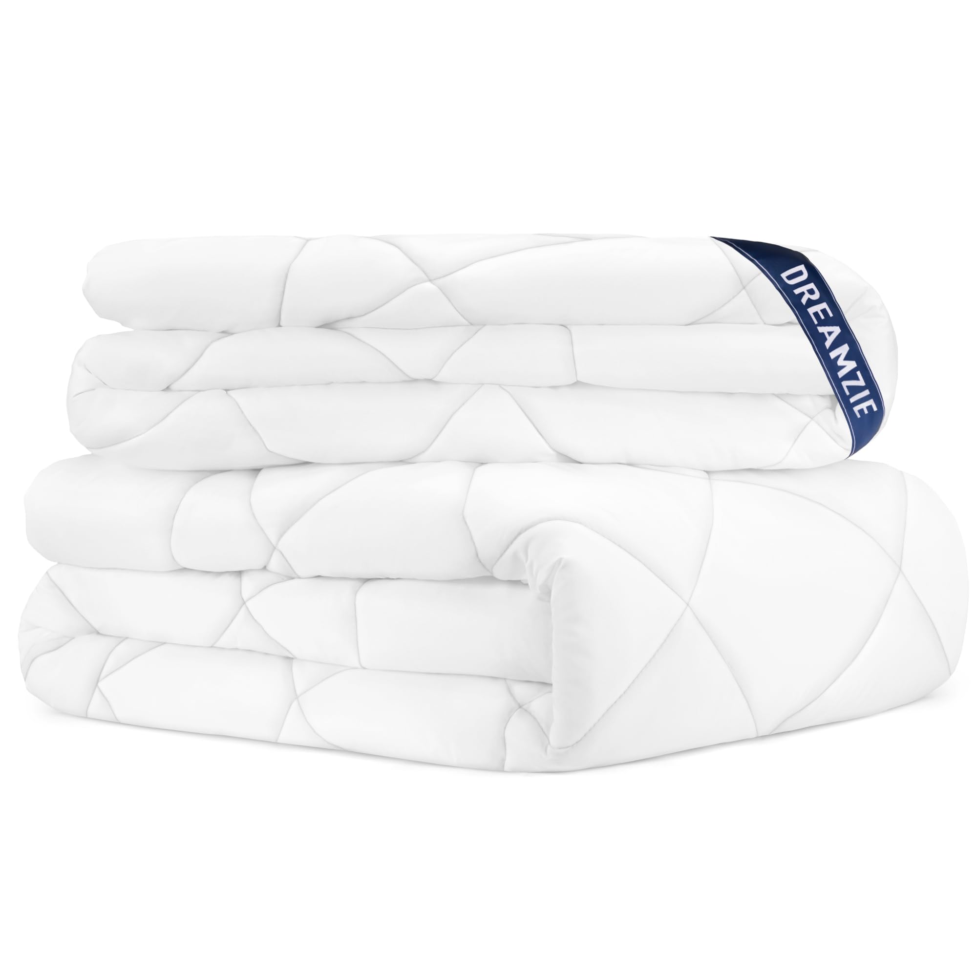 Dreamzie - Couette 135x200cm - 4 Saisons : 150g/m²+ 300g/m²= 450g/m² | Certifiée Oeko-Tex · 3 en 1 : Légère en Été, Tempérée en Mi-Saison & Chaude en Hiver · 1 personne · Rembourrée