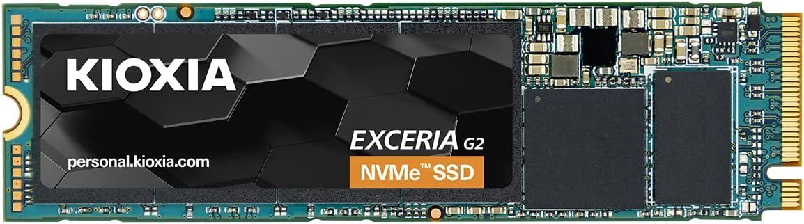 Kioxia Exceria G2 Lrc20z002tg8 - Ssd - 2tb - Intern - M.2 2280 - Pcie 3,1 X4 (nvme) (lrc20z002tg8)