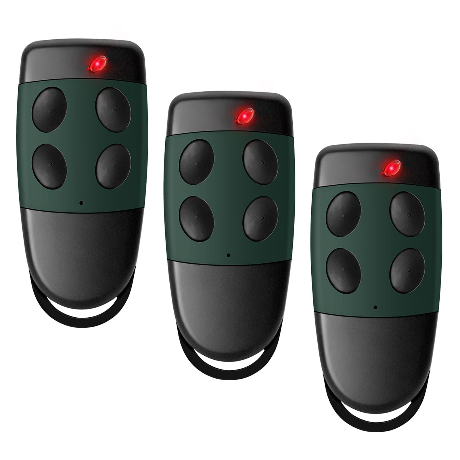 Pack de 3 Télécommande replacement pour Cardin s449, 433.92 MHz 4 Canaux, Compatible avec Cardin S449 QZ1, S449 QZ2 (Code TXQ449100 et Remplace le TXQ449200)