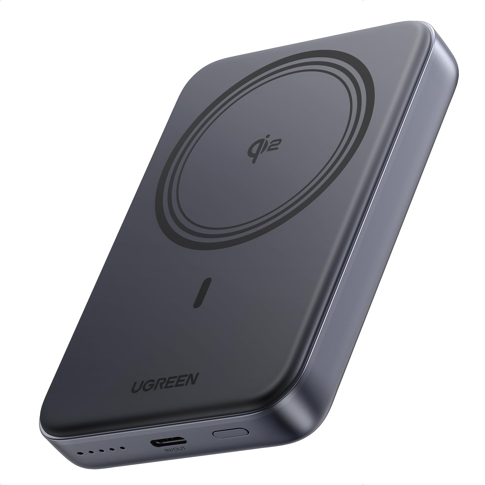 UGREEN Zapix Qi2 15W Batterie Externe MagSafe 10000mAh Power Bank USB C 20W | Charge Magnétique sans Fil, 20W Charge Rapide, Chargeur Induction Compatible avec iPhone 18 Pro Max 17 16 15 14 13 12