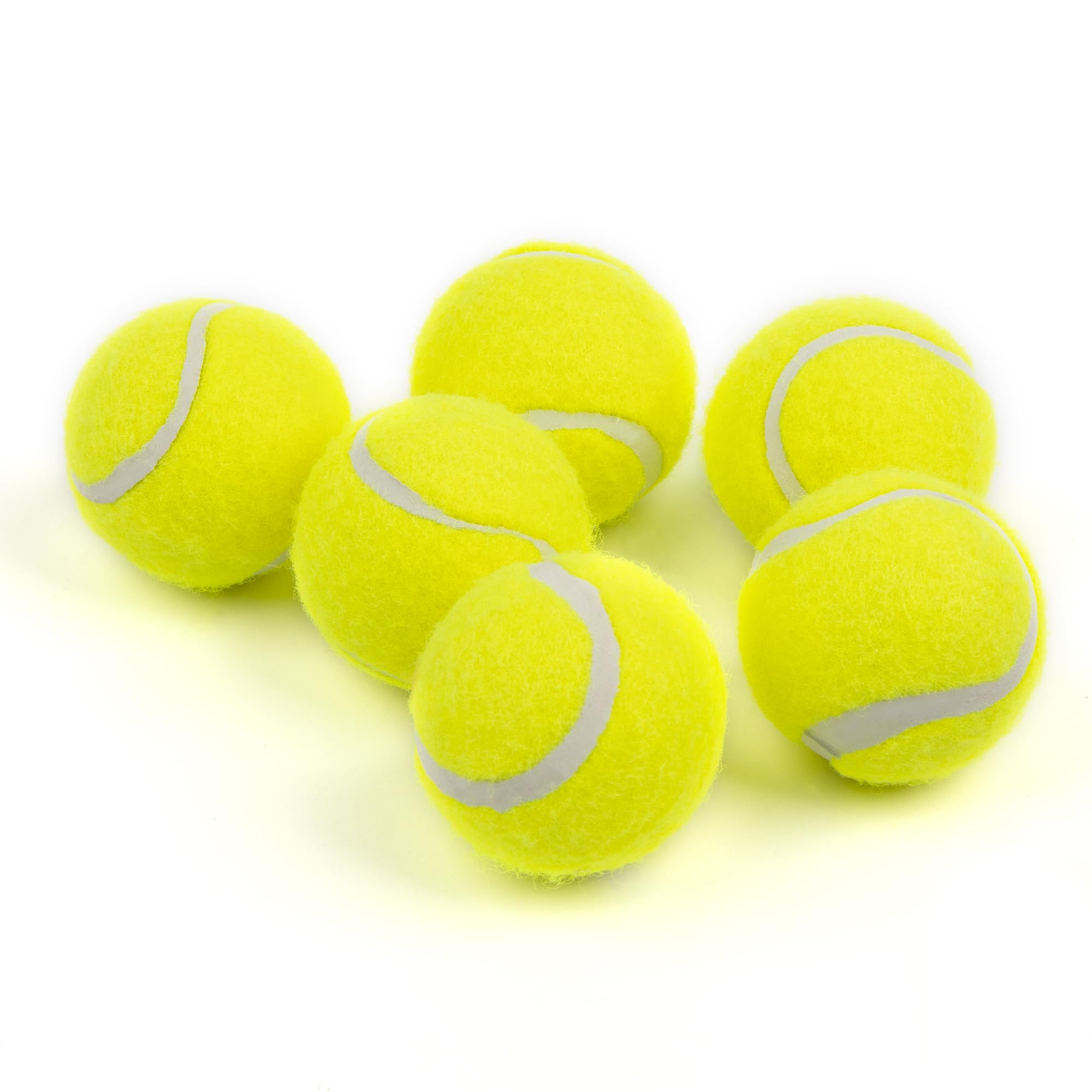 Pet Prime 6 balles de Tennis pour Chien (5 cm), Balle Interactive Chien | Pour Mini Lance-balles de Tennis, Balles Interactives pour l'exercice, le Dressage et le Jeu de Rapport