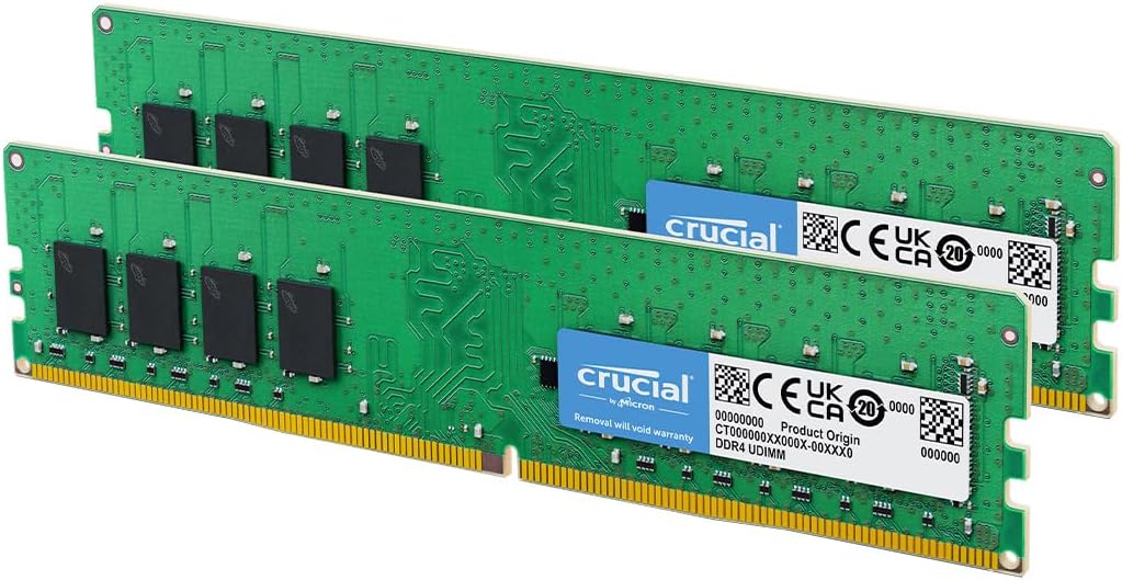 Crucial 16 Go Kit DDR4-2400 CL17 (CT2K8G4DFS824A)
