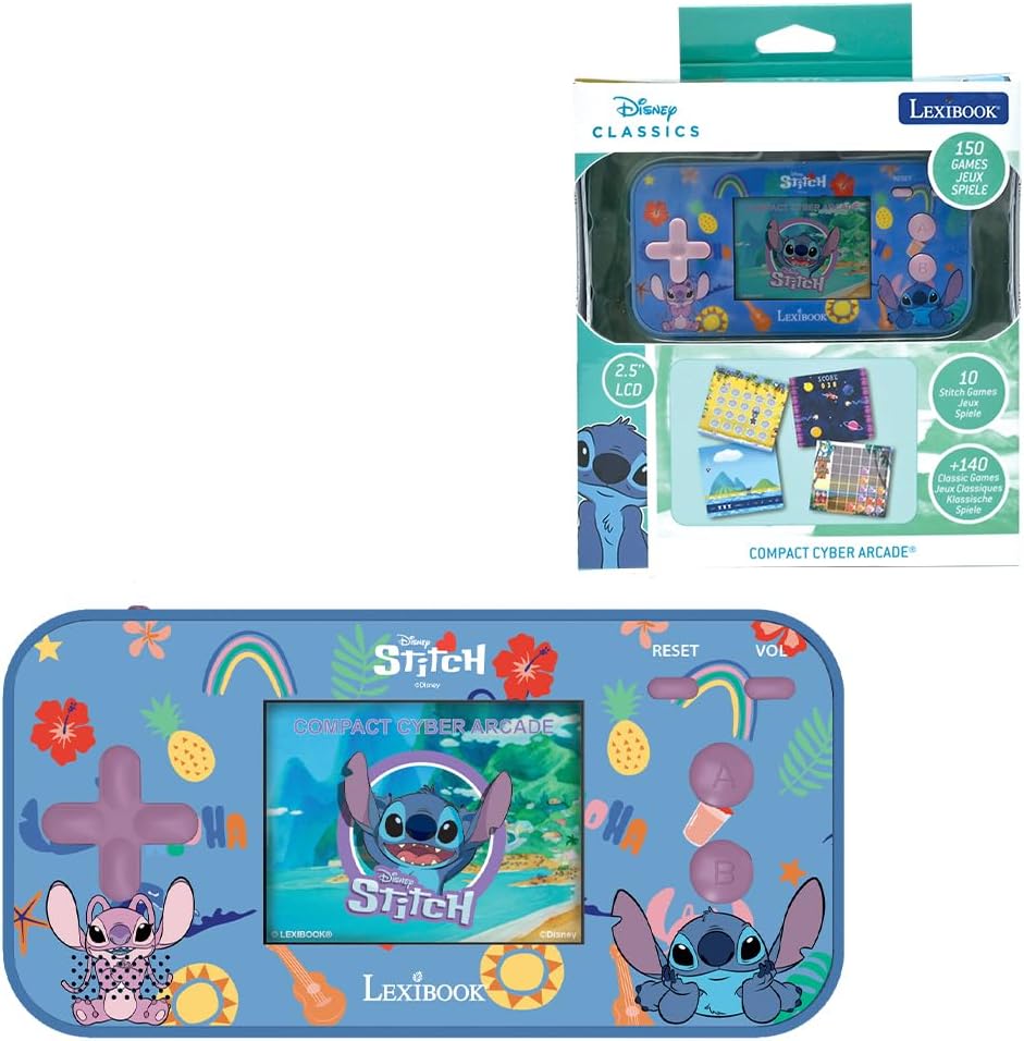 Lexibook Compact Cyber Arcade (JL2367) Stitch