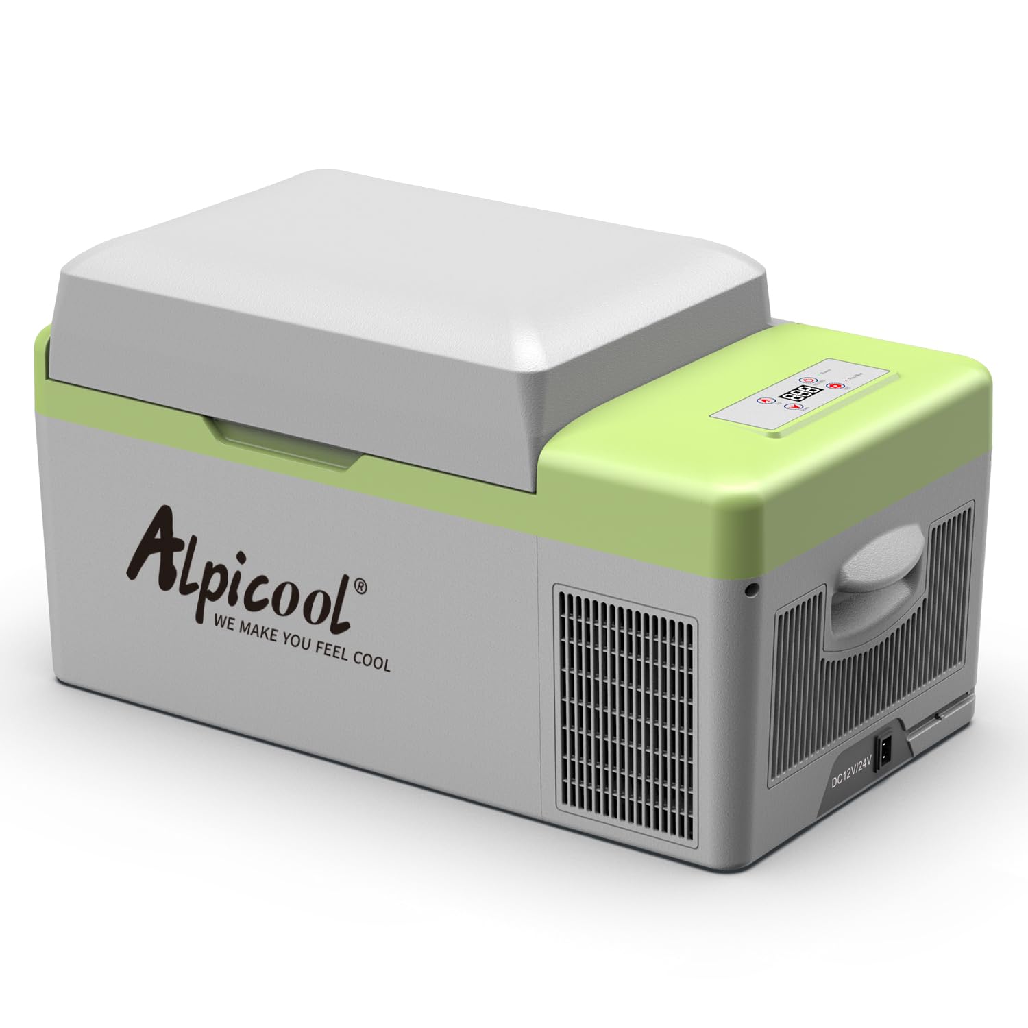 Alpicool Y20T 20L Glacière Electrique Voiture, Portable à Compression Réfrigérateur de Voiture, 12/24V congélateur et réfrigérateur, pour dortoir, Camping ou Pique-Nique en Plein Air, 20 à 20℃