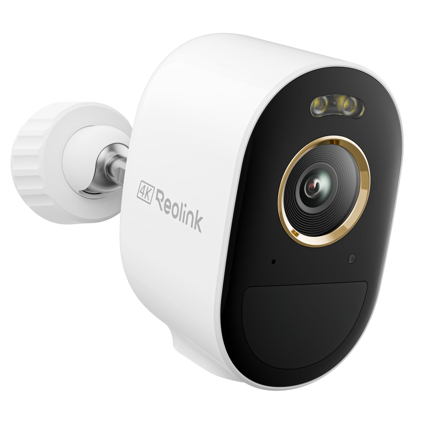 Reolink 4K Camera Exterieur Solaire, Vision Nocturne Couleur, Argus 3 Ultra | Détection IA Personne/Véhicule/Animal, Wi-Fi 2.4/5GHz, Audio Bidirectionnel, IP65 Résistance aux Intempéries