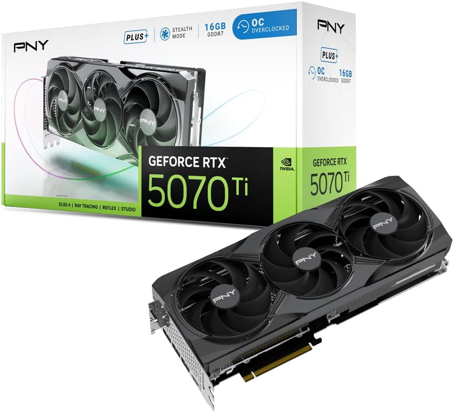 PNY GeForce RTX 5070 Ti Triple Fan OC