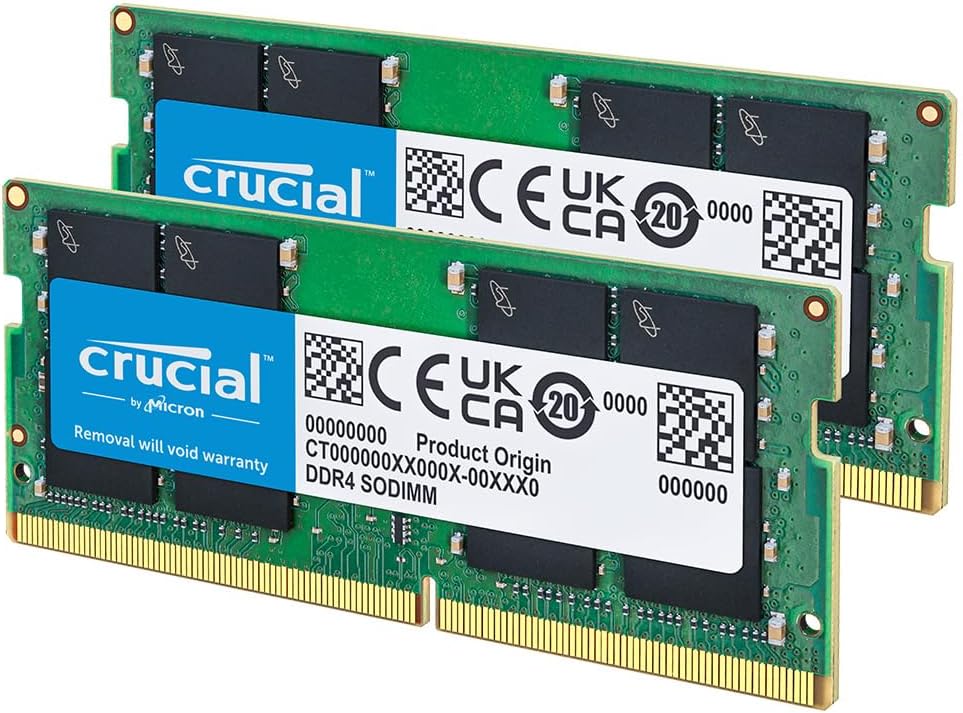 Crucial Kit 16 Go SODIMM DDR4-3200 CL22 (CT2K8G4SFRA32A)