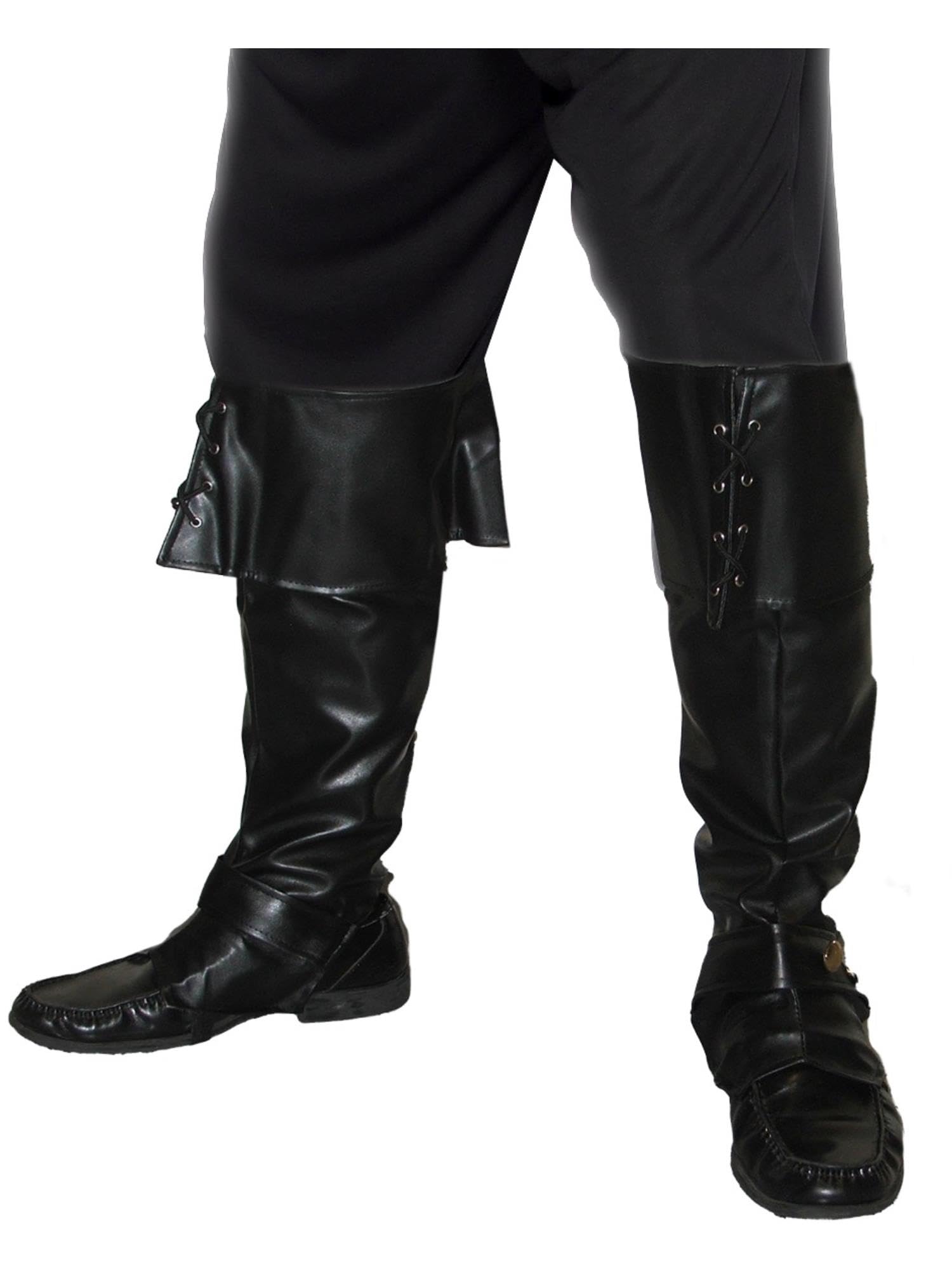 Smiffy's, Piraten-Bootcover für Herren, überzug für Schuhe