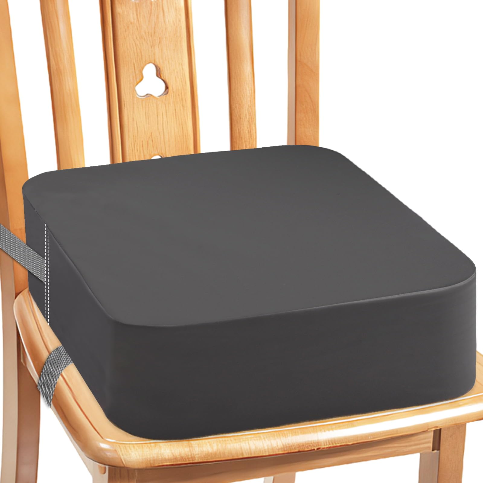 Rehausseur de chaises pour enfant pour la table - Coussin antidérapant pour enfants facile à emporter - Augmentation de hauteur - Forte support - Coussin d'assise en PU - Couverture facile à nettoyer