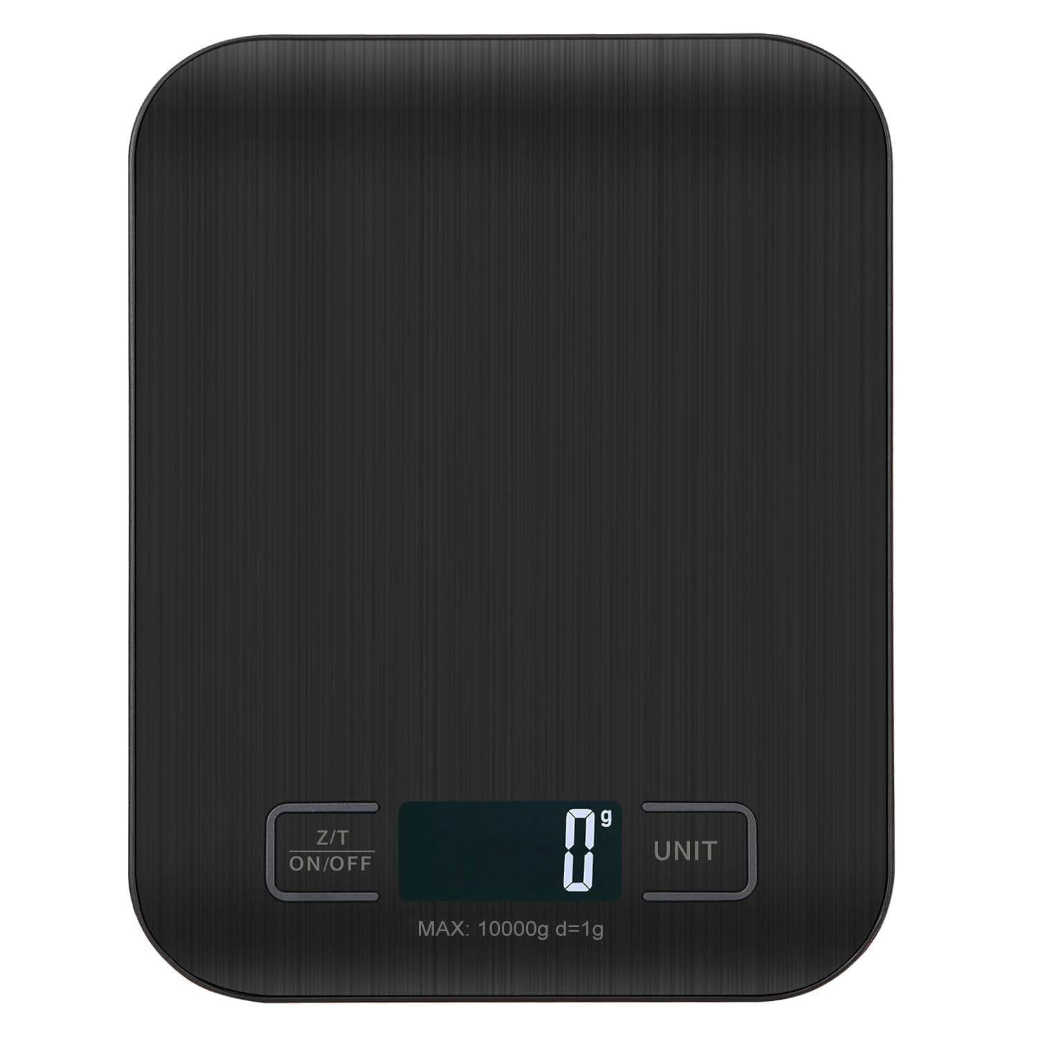 Balance De Cuisine NuméRiques, Balances NuméRiques Professionnelles 10 kg - Mesure PréCise Jusqu'à 1g,Balances De Cuisine éLectroniques Avec éCran Lcd, Fonction Tare (Noir)