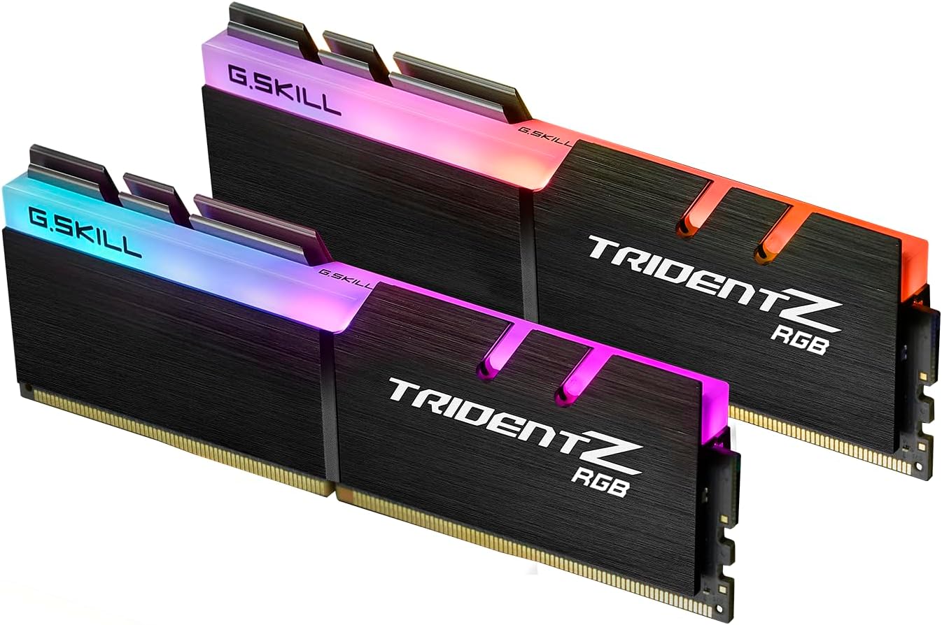 G.skill Tridentz Rgb Series - Ddr4 - Kit - 32 Gb: 2 X 16 Gb - Dimm 288-Pin - 3600 Mhz / Pc4-28800 - Cl18 - 1.35 V - Ungepuffert - NoN-Ecc (f4-3600c18