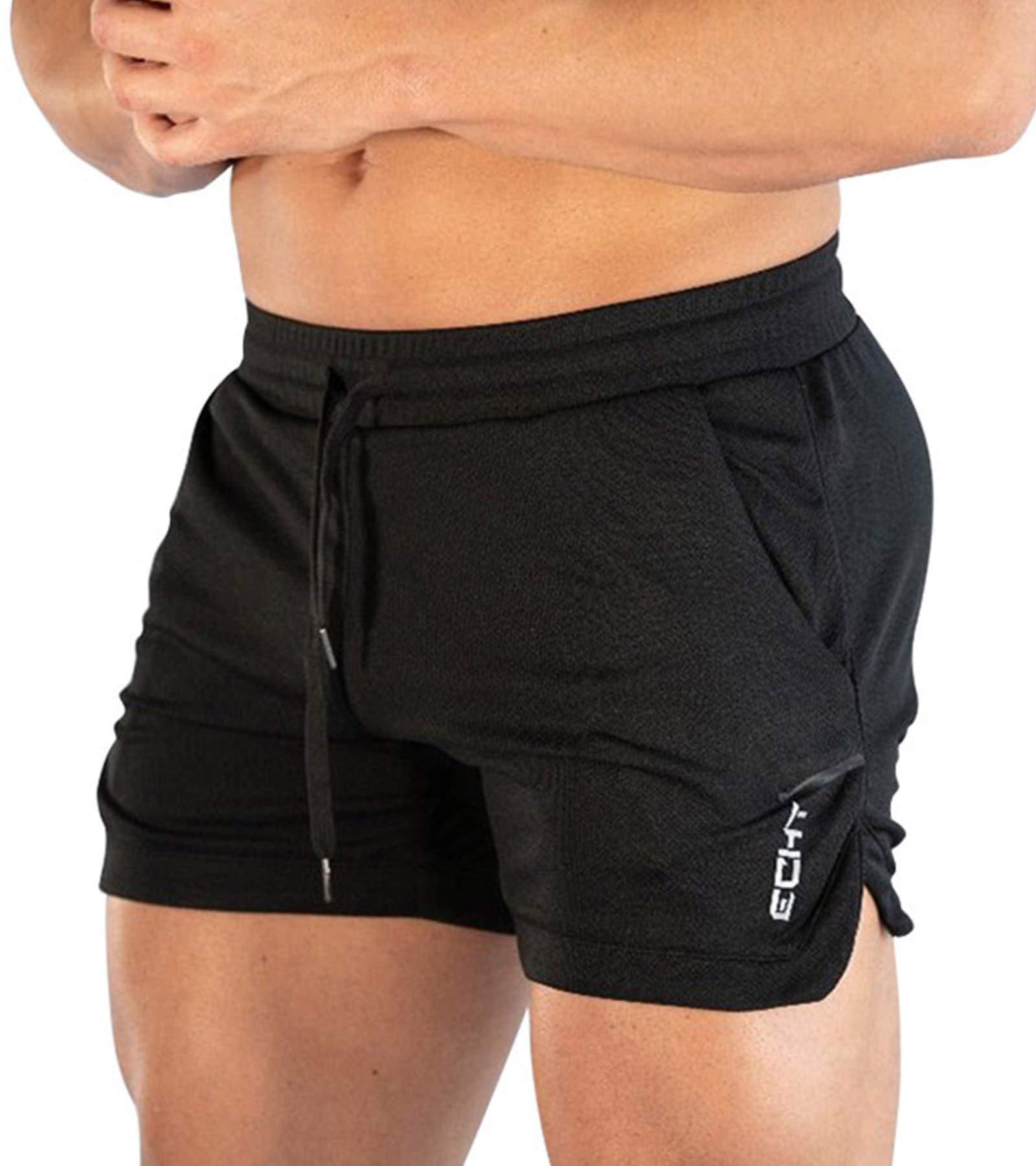 Superora Short de Sport 2 en 1 Respirant pour Homme avec Poches