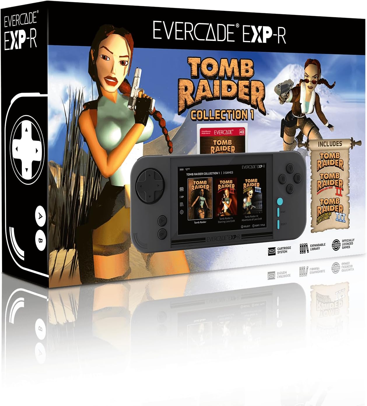 Blaze Evercade EXP-R Tomb Raider Collection 1