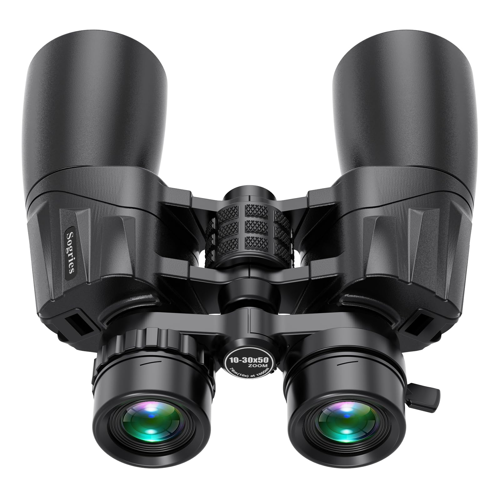 Jumelles Zoom 10-30x50 pour Adultes, Jumelles Haute Puissance | pour l'observation des Oiseaux, l'extérieur et Les Concerts avec Un Large Champ de Vision, objectifs BAK4 et FMC de Sogries