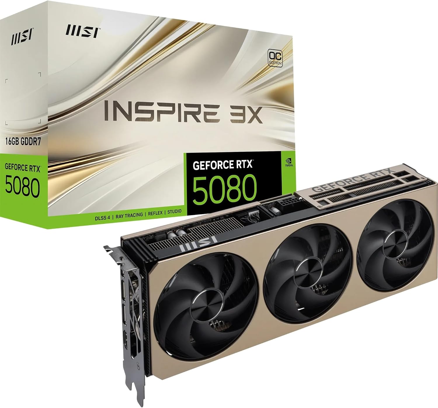 MSI GeForce RTX 5080 Inspire 3X OC
