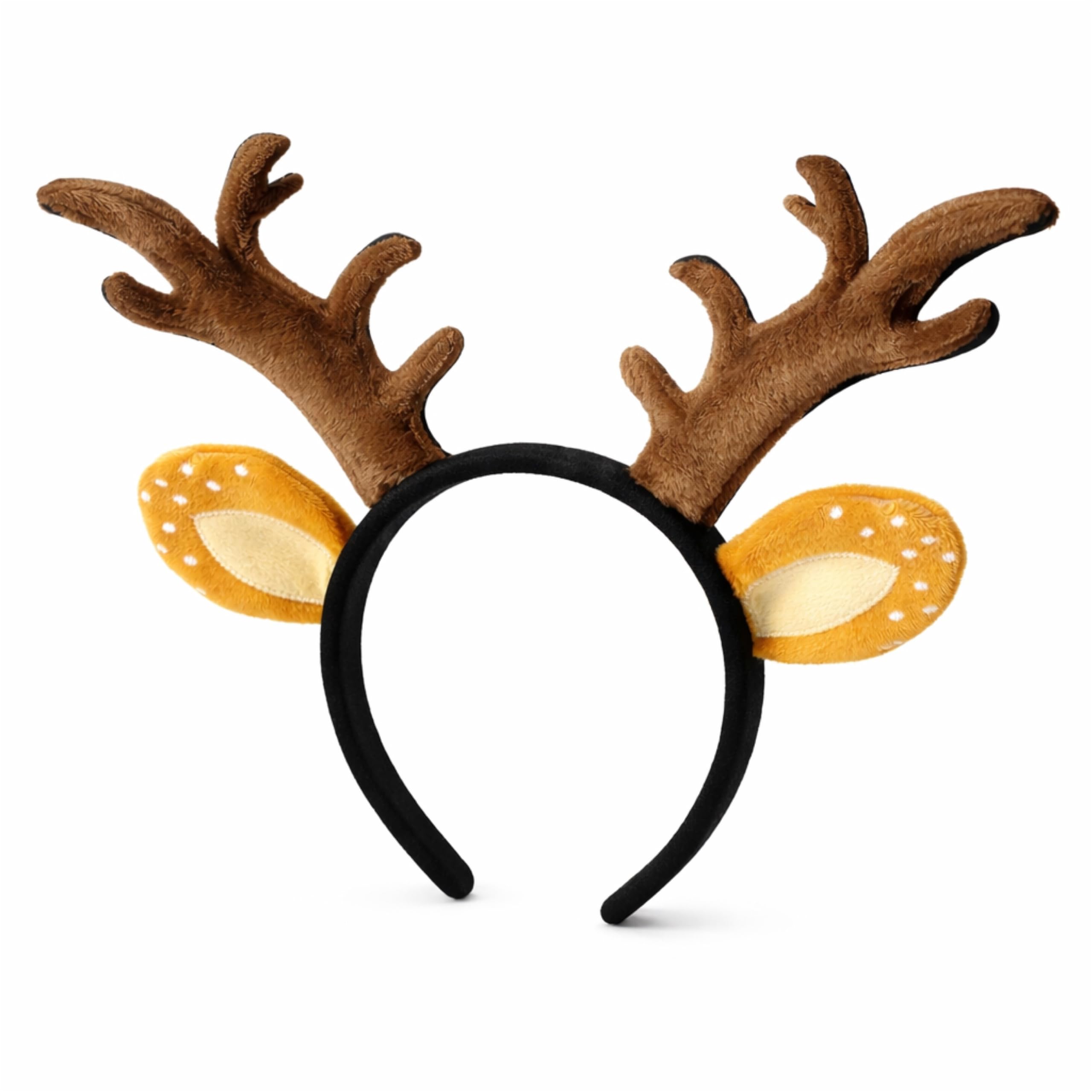 TK Gruppe Timo Klingler Serre-tête en bois de cerf pour adultes et enfants et costumes de carnaval