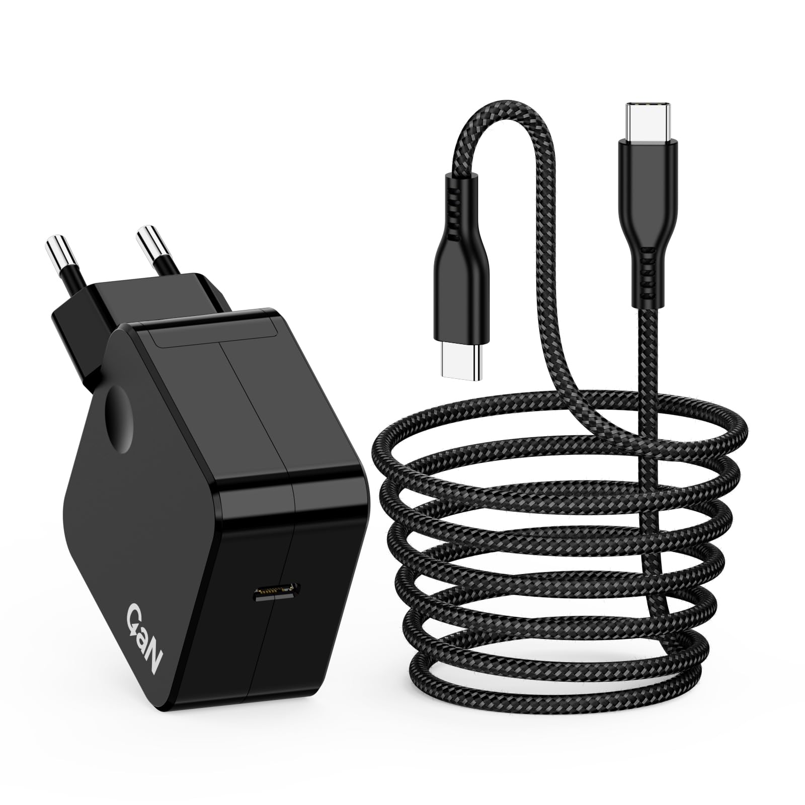 GaN 67W USB C Chargeur pour DJI Drone Mini 5 Pro/4 Pro/3 Pro/3/Neo 2/Nano | Mavic 3 Pro/3 Classic, Air 3S/3, Avata 2, Osmo 360/Action 6/5 pro/4, Pocket 3/2, Mobile 8/7 Pro/7/6, 65W Type C Alimentation