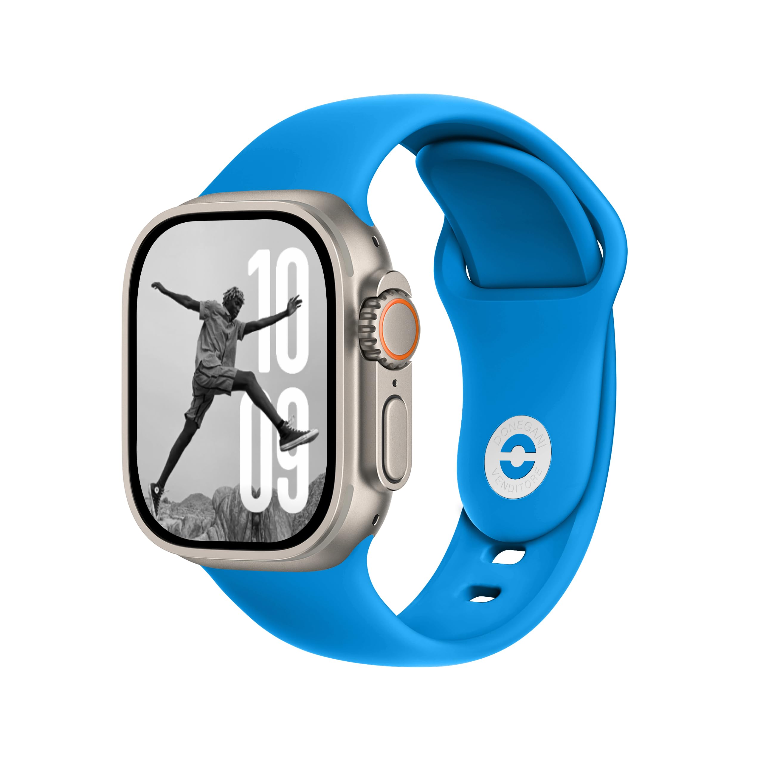 DONEGANI SB pour Bracelet Apple Watch Se Ultra 2 40mm 44mm 46mm 42mm 45mm 41mm 38mm 49mm Serie 10 9 8 7 6 5 4 3 Femme Homme Sport Band