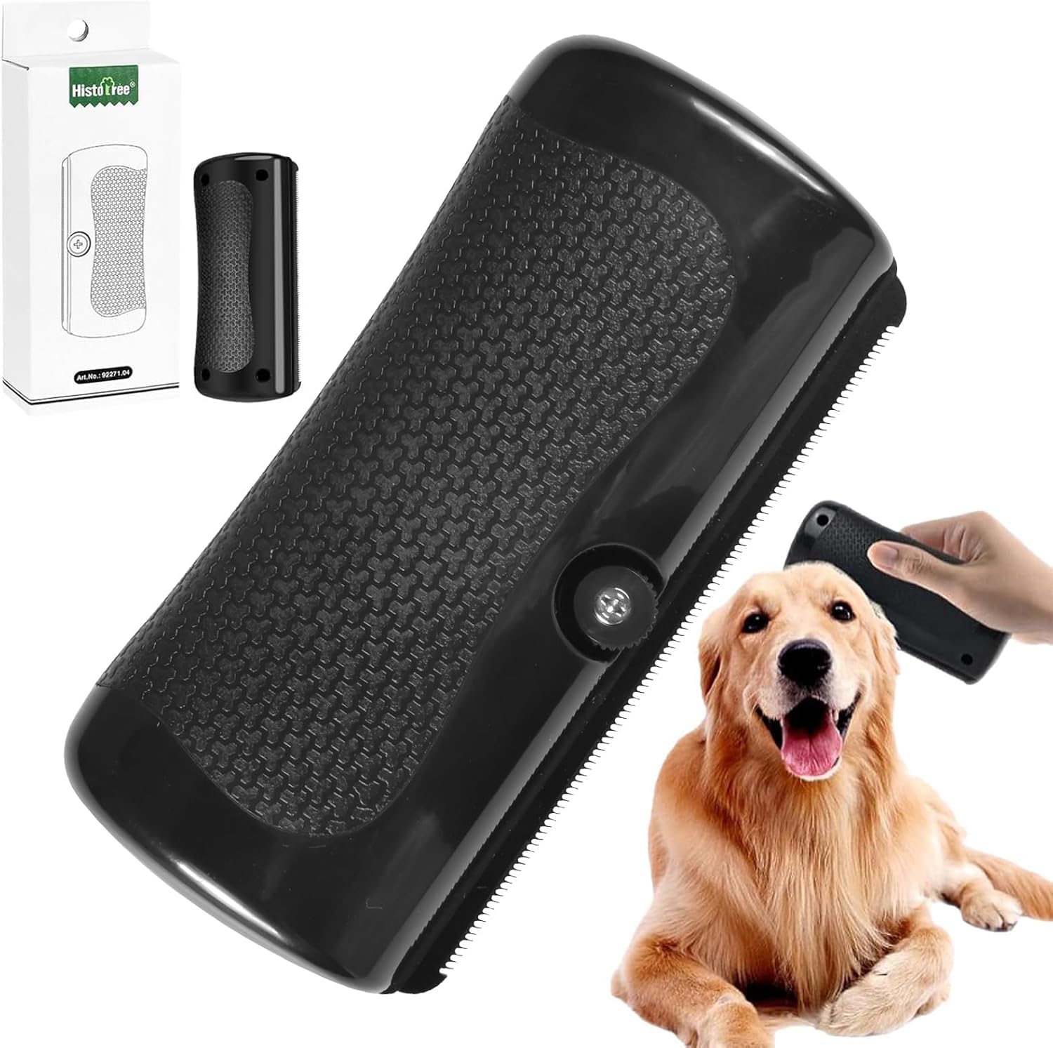 Brosse Sublime Poil Chien,Avec poignée confortable,Brosse Pour Chiens et Chats,Deshedding pour chiens et chats,Pet Care Brush à Poils Courts Et Longs ﻿