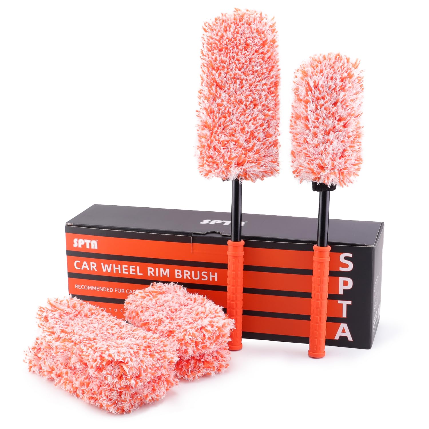 Brosse Microfibre, Brosse Premium enExtra Fine pour Jantes de Voiture Un Nettoyage Complet et Délicat des Jantes de Voiture - Idéal pour de Haute Qualité, a Jante Microfibre