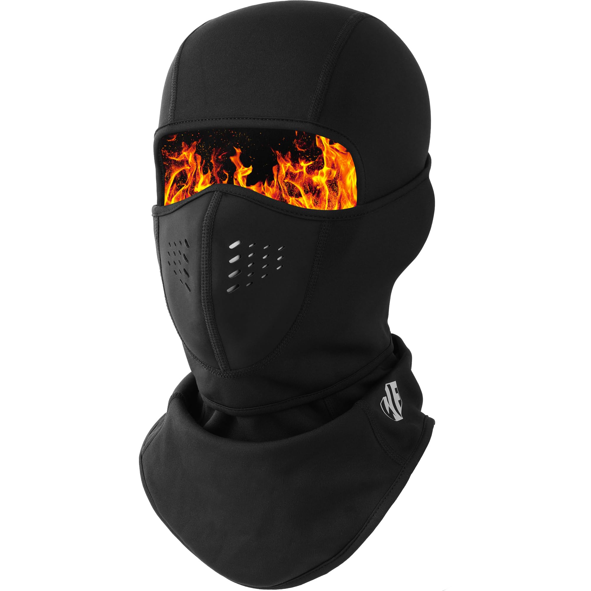WTACTFUL Cagoule Moto Homme Polaire Balaclava Hiver Cache Cou Femme Coupe-Vent Respirant Thermique pour Vélo Ski Running Snowboard Chaud sous Casque