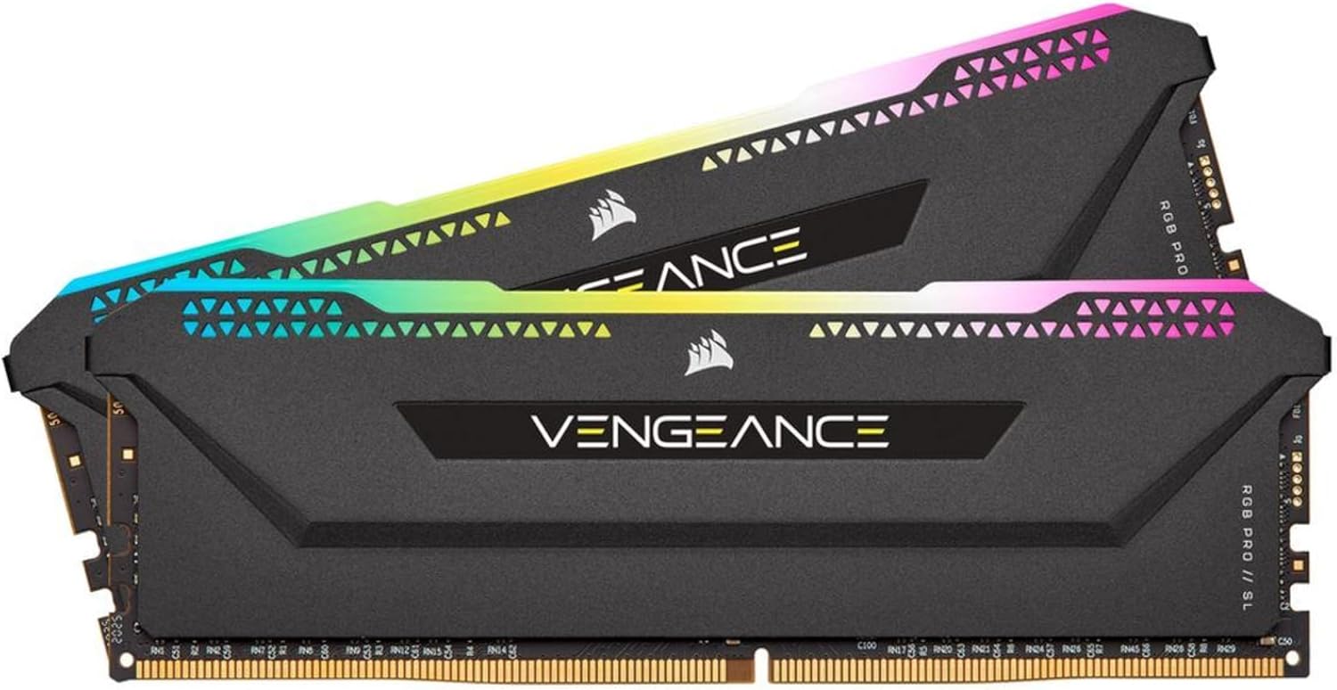 Corsair Vengeance RGB Pro SL Kit 16 Go DDR4-3200 CL16 (CMH16GX4M2E3200C16)