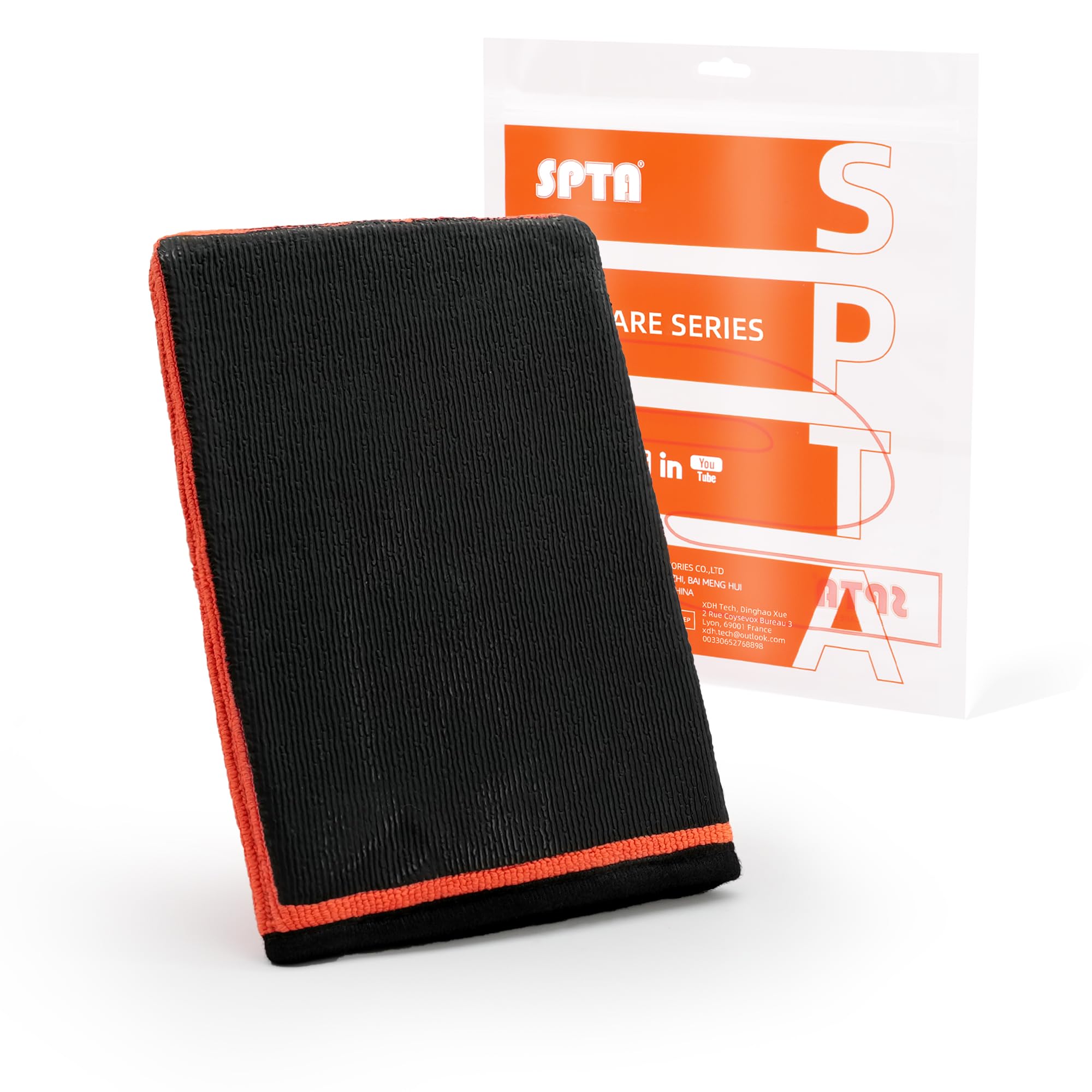 SPTA Gant d'argile de qualité supérieure, 1 Gant de Lavage de Barre d'argile, Gant de Lavage en Argile pour détails de Voiture, Gant de Barre d'argile pour détails Automobiles, élimine Rapidement Les