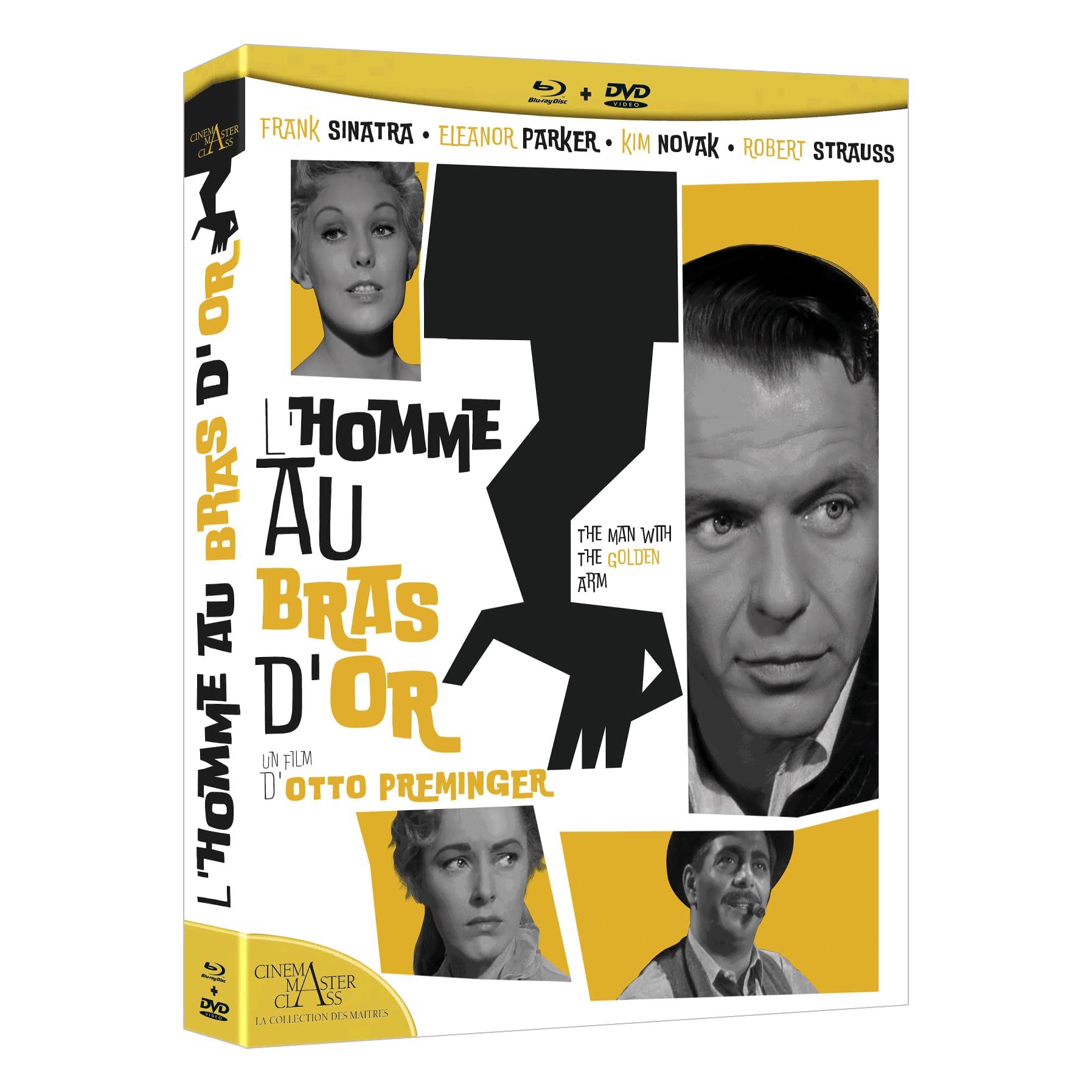 [Elephant Films] Edition officielle française - L'Homme au bras d'or - Combo Blu-ray + DVD