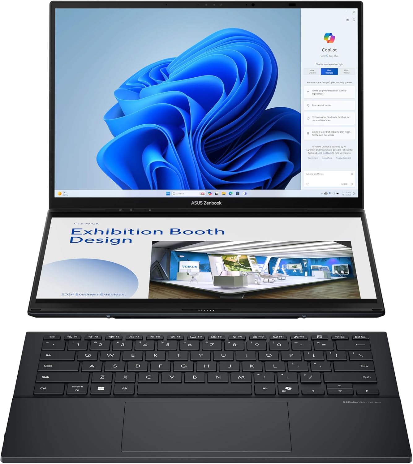 ASUS Zenbook 14 Duo OLED UX8406