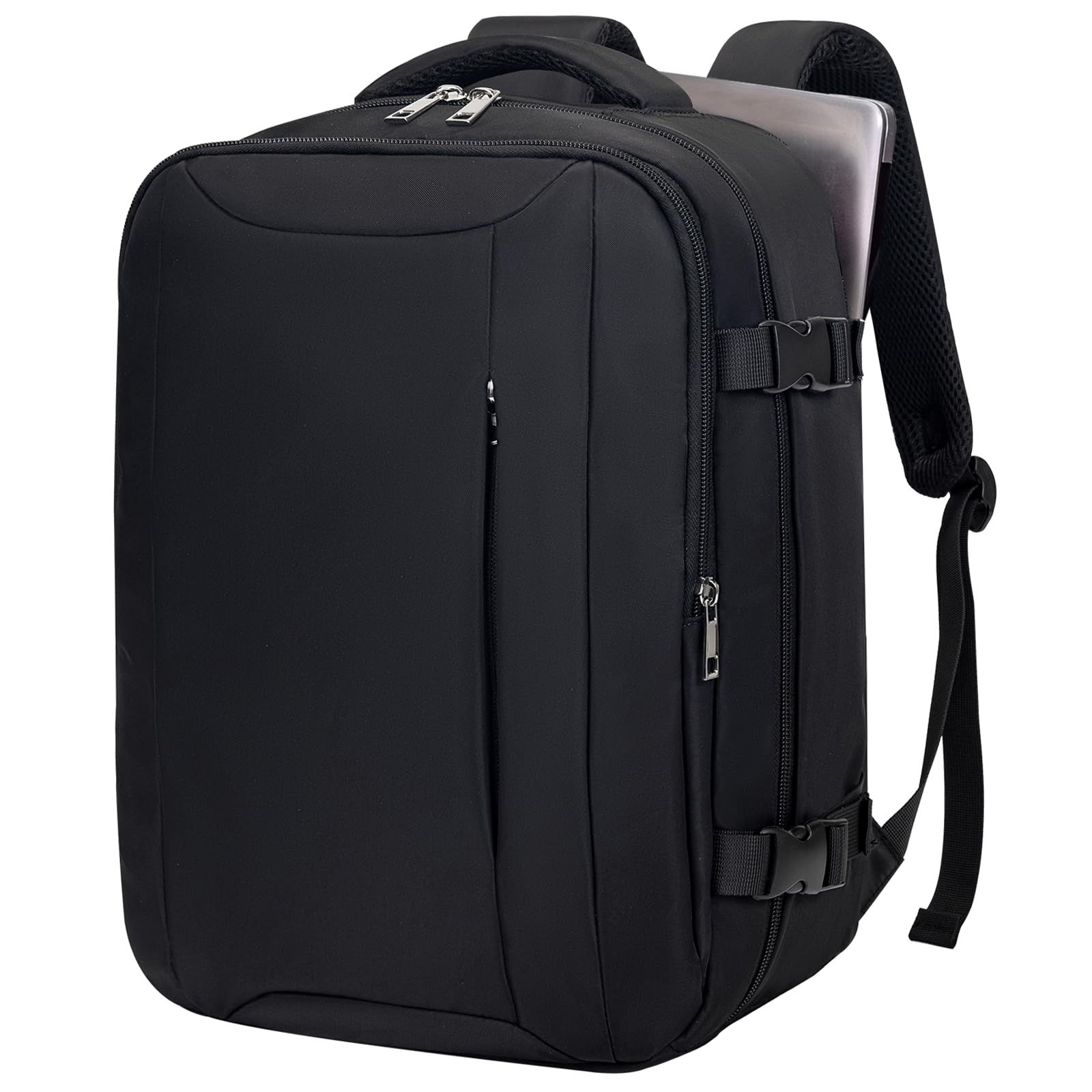 VMIKIV Valise Cabine 56x45x25 Bagages Cabine Sac Cabine Ryanair 63L | Sac de Voyage Femme avec Pochette Antivol Sac Cabine Avion Bag Homme Déplacements Professionnels, Escapades du Week-end