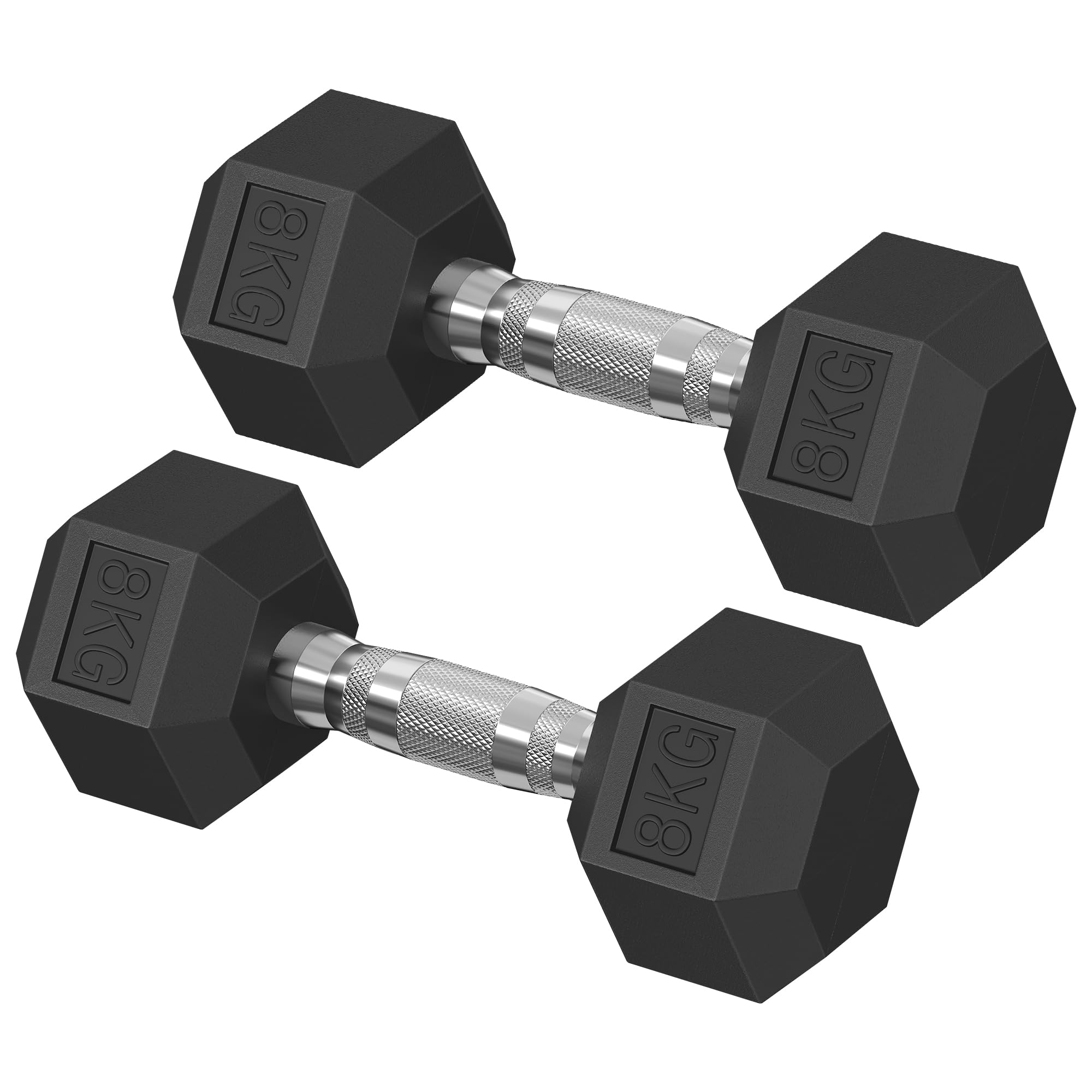 SONGMICS Haltère Musculation, en Fonte