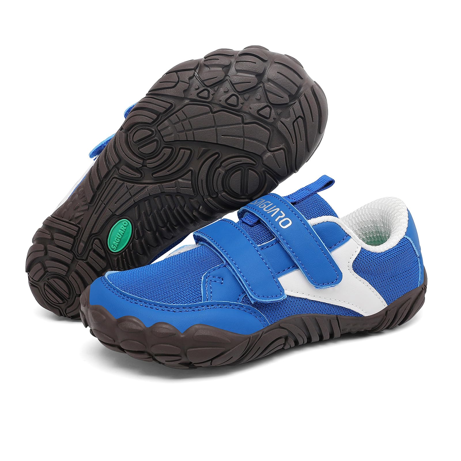 SAGUARO Baskets Barefoot Enfant, Bout Large, Drop Zéro | Chaussures Minimalistes, Légères et Flexibles pour Bouger Librement, Faciles à Enfiler, Idéales au Quotidien et pour l’École
