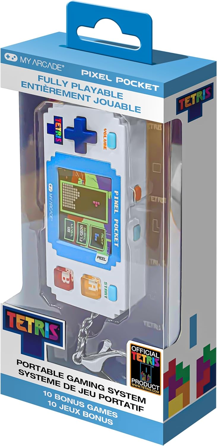 dreamGEAR My Arcade Tetris Pixel Player