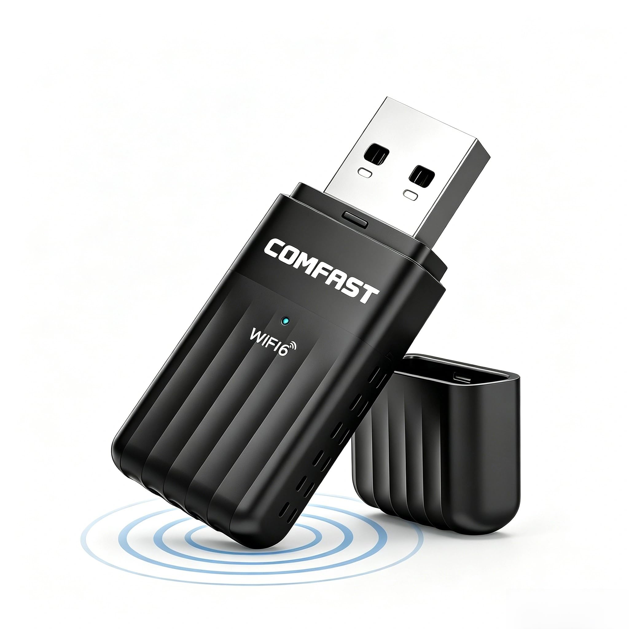COMFAST Clé WiFi 6 Puissante AX900 Mbps, Clé WiFi pour PC Bluetooth 5.4 | Double Bande 2.4GHz/5GHz WiFi USB Dongle, MU-MIMO, WPA3, Pilote Intégré, Compatible Windows 10/11